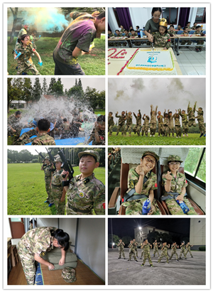 上海小猎鹰青少年军事夏令营学员风采1